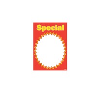 Laminated Price Ticket A7 Special Design - Pkt of 10