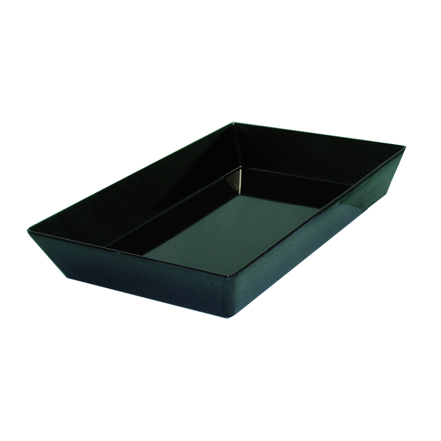 Large Black Rectangular Bowl