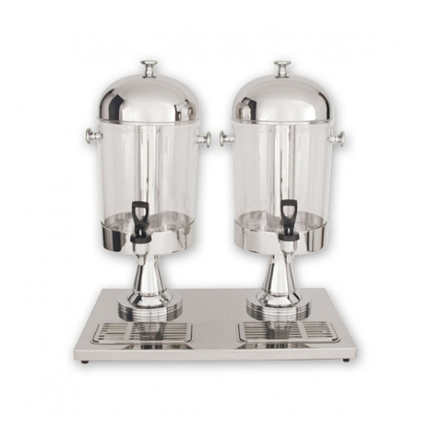 Double juice dispenser juice dispenser buffet drink dispenser