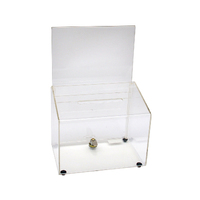 Competition Box Clear Acrylic 310 x 240 x 210mm