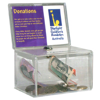 Small Entry / Donation Box  165 x 205 x 110mm