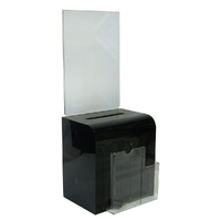 Large Competition Box with Lealfet and Pen Holder