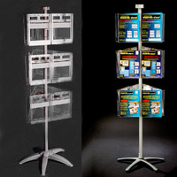 Spinning Carousel Brochure Stand (Brochure Holders Not Included)