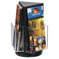 Countertop Spinning Brochure Holder 3 x DL*