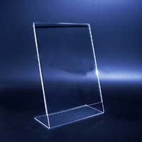 Acrylic Menu Holder A4 Portrait -- Single Sided