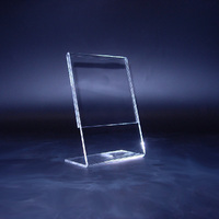 Acrylic Menu Holder A5 Portrait  -- Single Sided