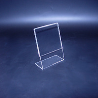 Acrylic Menu Holder A6 Portrait Single Sided*