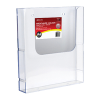 Acrylic Wall Mounted Brochure Holder (Linking) A4