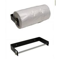 Front Mounting Horizontal Produce Bag Dispenser -- BLACK