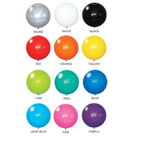 DuraBalloon® 18" Permanent Balloons Assorted