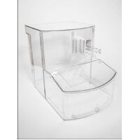 Bulk Food Clear Tub Large with Scoop snd Scoop Holder 300 x 420 x 340 mm