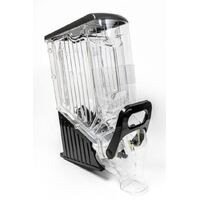 Bulk Food Clear Tub Gravity Feed -- 152 x 340 x 570 mm