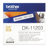 CQ11203 Die Cut QL Printer Labels 87 x 17mm - Roll of 300*