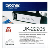 CQ22205 Continuous Paper QL Printer Tape 62mm x 30.48M White - Roll