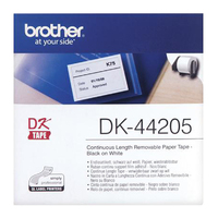 CQ44205 Continuous Paper QL Printer Tape 62mm x 30.48M White - Roll*