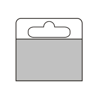 schermutseling doel statistieken Adhesive hang tab | euro slot hang tab | adhesive fastener