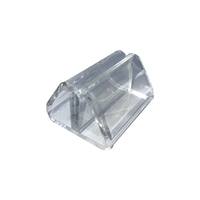 Clear Acrylic Small Card Holder ?M? Profile - PKT OF 5
