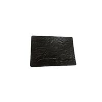Melamine Rectangular Platter Black 200 x 139 x 25