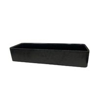 Melamine Deli Dish Rectangular 520 x 170 x 100 -- BLACK MOTTLED