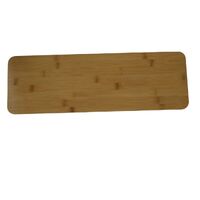 Bamboo Platter / Lid Rectangular --  520 x 170MM
