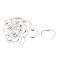 Lockable Metal Ring 19MM - PKT OF 50