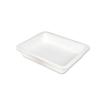 Rectangular Food Display Tray 300 x 250 x 50MM - WHITE*