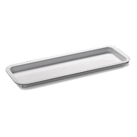 Plastic Tray 16 x 6 x 1 (400 x 150 x 25mm) WHITE*