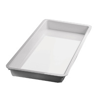 Plastic tray 30 x 12 x 2 (770 x 300 x 50mm) WHITE