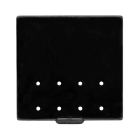Food Tickets Medium For Clip-In Nos 90 x 90mm - Black - Pkt of 5