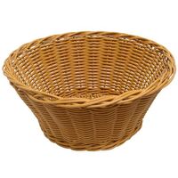 PolyWicker Basket Round -- 400 dia x 200MM