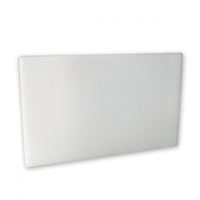 Cutting Board Polyethylene 530 x 325 x 20mm - WHITE