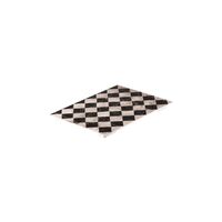 Ryner Melamine Platter Checkered - 325 X 176MM*