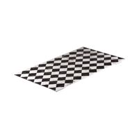Ryner Melamine Platter Checkered - 530 x 325mm