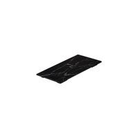 Ryner Melamine Platter Marble 325 X 176MM - BLACK