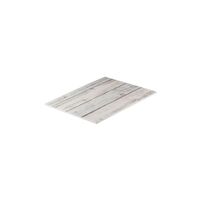 Flat Rectangular Platter 325 x 265MM -- WHITEWASH*