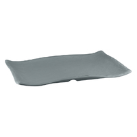 Rectangular Platter 400x280MM -- WEATHERED ONYX*
