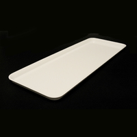 Melamine Sandwich Tray White 150x390x20mm