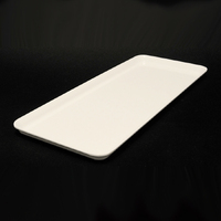 Melamine Sandwich Tray -- WHITE  