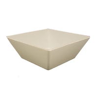 Melamine Square Bowl 240 x 240 x 100MM -- WHITE