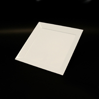 Square Melamine Platter 250x250MM -- WHITE*