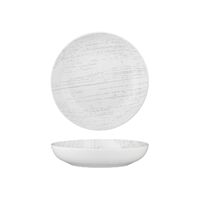 Round Share Bowl Porcelain Drizzle Design 230mm