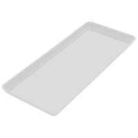 Polycarb Food Tray 720x300x30MM -- WHITE
