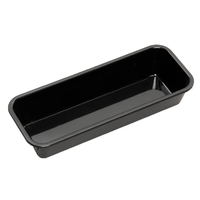 Polycarb Food Tray 120 x 300 x 55MM -- BLACK