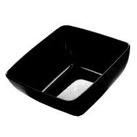 Square Salad Bowl 250x250x100MM -- BLACK