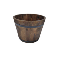 Wooden Barrel -- DARK STAIN