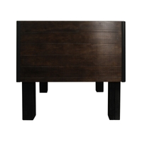 Fresh Produce Display Bin 900 x 900MM -- DARK STAIN