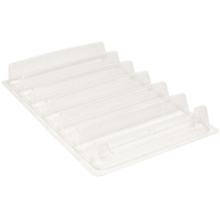 Pre-Pack Food Display Stand - 6 x 35MM Wide - Channels Clear