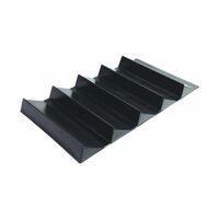 Produce Bin Tiered Unit - 5 Tier (450 x 810 x 80MM) -- BLACK