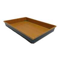 Display Tub 600 x 400 x 70MM -- WOODGRAIN