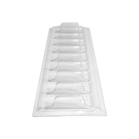 Pre-Pack Food Display Stand 140 x 500 x 30 - CLEAR